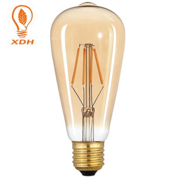 400lm ST64 Edison LED Filament Bulbs Dimmable Energy Efficient Edison Bulb 64