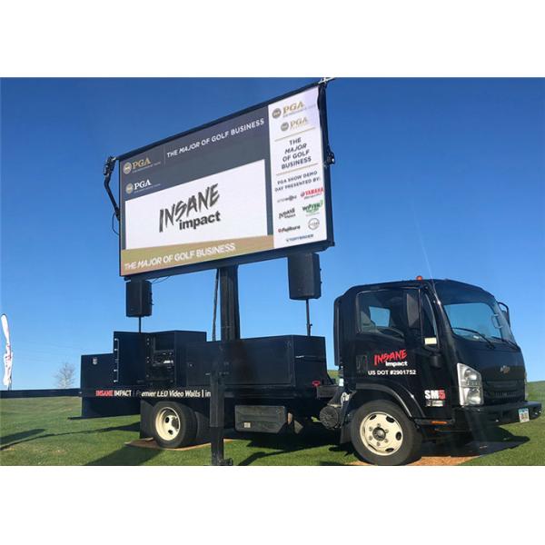 Quality Slim Led P6mm Mobile Billboard Car Led Display Screen For Public Relations Activities for sale