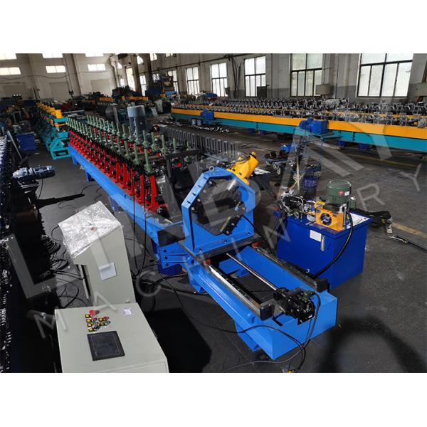 Galvanized Steel Scaffold Plank Roll Forming Production Line With Embossing Machine