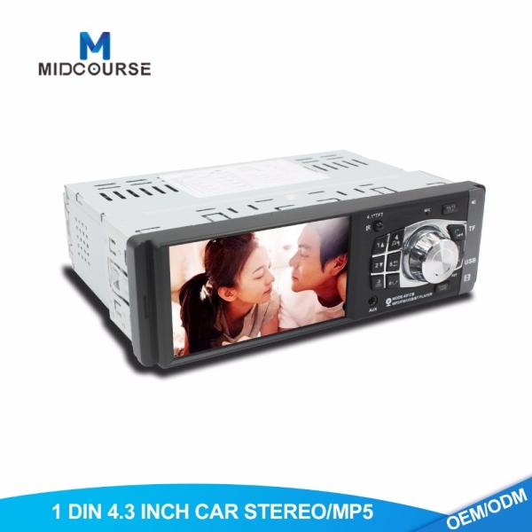 Professional Single Din Navigation Unit / 1 Din Screen Radio With MP5 FM USB