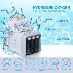 2019 newest skin tightening Hydro Facial cleaning machine Nubway 6 handle skin