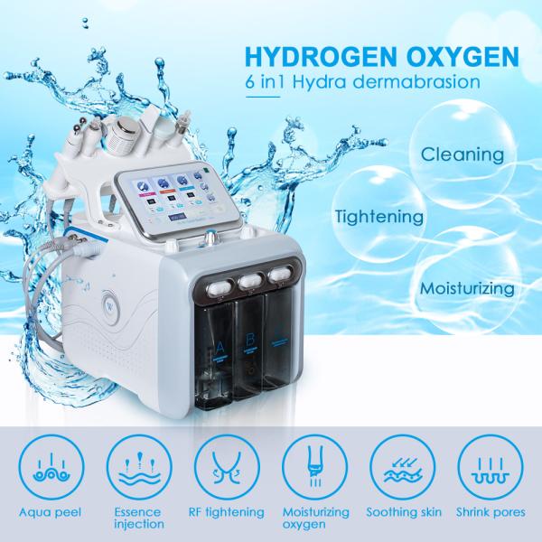 2019 newest skin tightening Hydro Facial cleaning machine Nubway 6 handle skin