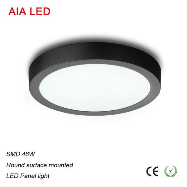 Contemporary surface mounted 24W black interiror LED panel light & led downlight