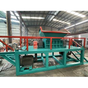 Professional Twin Shaft Hob Shredder for Waste Reflective Film and Cloth