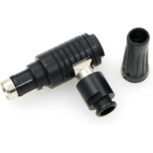 Fischer 3 Pin Male Connector RS 3 Pin Plug S102 For ARRI Alexa/Sony Venice/RED
