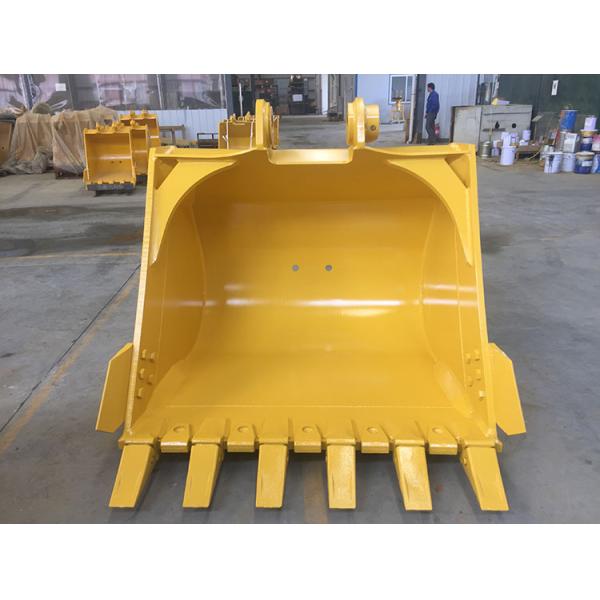 Customized Q355B MN Orange Yellow Clear Bucket For Excavator