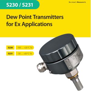SUTO S231 Compressed Air Dew Point Transmitter For Ex
