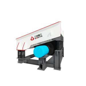 300TPH Processing Capacity Single Shaft Vibrating Feeder with Simple Structure