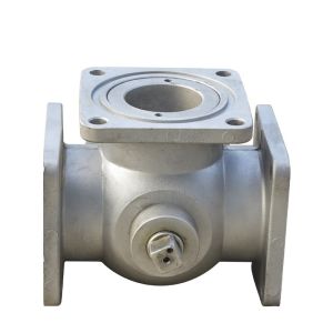 Wholesale Industrial 2.5&quot; Aluminum Alloy Four-position Three way Ball Valve With Nominal Pressure 0.6Mpa from china suppliers