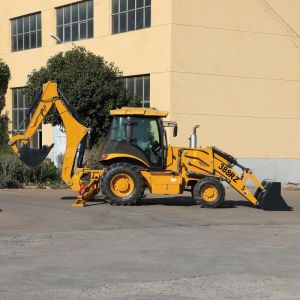 EPA Engine Loader Machine Manufacturer 4x4 Backhoe Loader China Wheel Mini