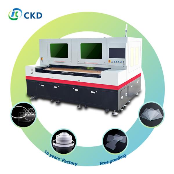 Quality 1Hz 1000kHz Pulse Frequency Ultra Precise Glass Laser Cutting Machine with XY Linear Motor for sale