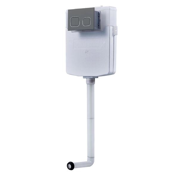 Wall-mounted In Wall Cistern with Low-flow and Adjustable Water Level for