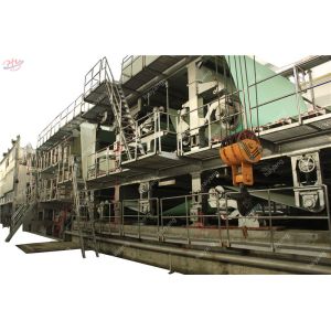 180gsm Corrugated Perforated Roll Paper Making Machine 350m / Min Recycled Waste
