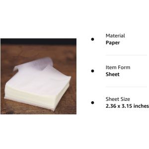 Candy And Chocolate Making Edible Rice Paper Glutinous Rice Paper, 2.36x3.15