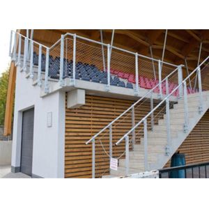 4mm Customized Stainless Steel Wire Rope Woven Mesh Non Rusting