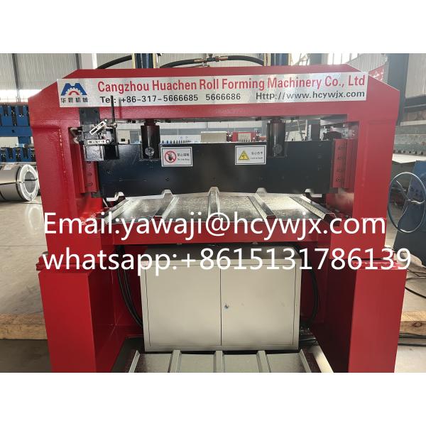 18 Roller Stations Chain Drive Arched Roof Roll Forming Machine For Smooth Operation