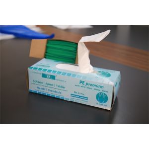 Customized Polythene Disposable Medical Aprons Waterproof Biodegradable