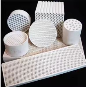 High Strength 50-200 Mm Cordierite Porous Infrared Honeycomb Ceramic Plate For