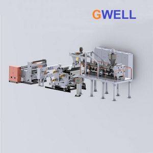 Wholesale 0.08mm PVDF ETFE Cast Film Extrusion Line 200kg h from china suppliers
