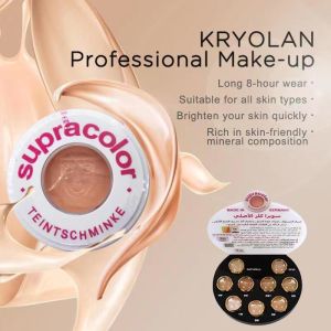 China Full Size Kryolan Face Powder Waterproof Cosmetics Oil Control Loose Powder on sale