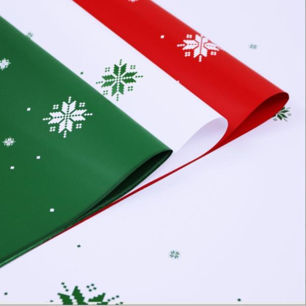 Christmas gift wrapping paper, Christmas fruit packaging material, oversized gift wrapping paper, handmade wrapping paper