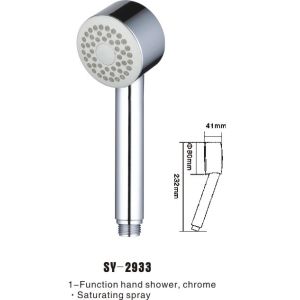 Wholesale Single Spray Rain Shower Head With Handheld from china suppliers