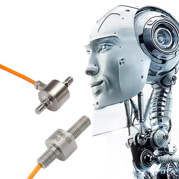 Quality Pedestrian Robots Mini Micro Load Cell Miniature Compression Tension Force Sensor Transducer 13mm Outer Diameter for sale