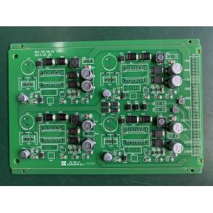 0.1mm Min. Line Width/Spacing Energy Protection PCB Assembly in Green Solder