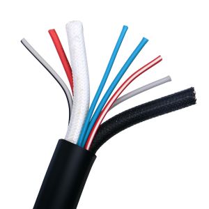 Multi-core wire RG6 Rg11 Rg59 Coaxial Cable for Instrumentation Teflon robot
