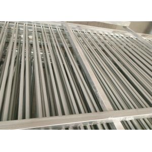 Professional Square Tubular Picket Fence For Automatic Security Gates