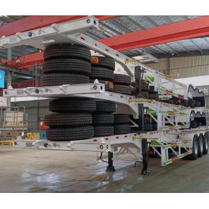Heavy-Duty Container Chassis Semi-Trailer Truck Optimal Strength for Global