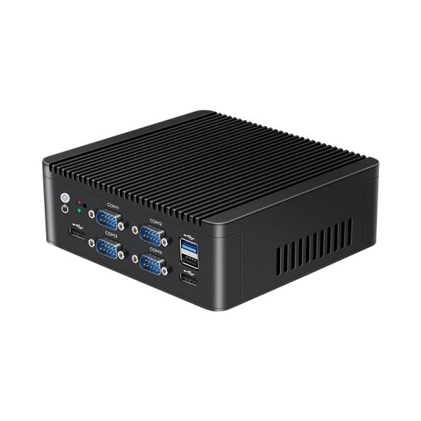Quality Intel N5000 J4125 4 Core Mini PC With Dual LAN 6 COM And DDR4 Up To 8G for sale