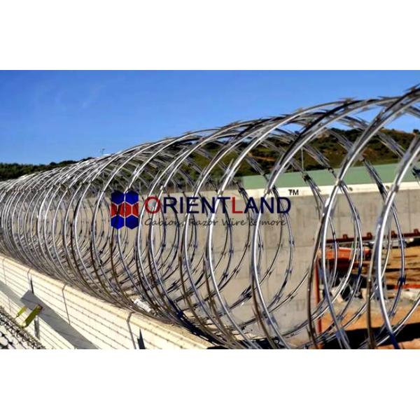 CBT 65 Concertina L Type Razor Barbed Wire 14-16m Length Garden Protection