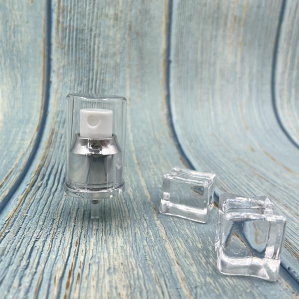 0.12ML Perfume Fine Mist Sprayer 20/410 Double Wall Silver Metallized Cap