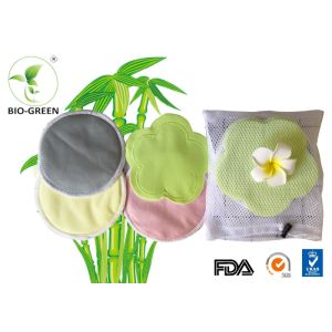 Water Resistant Bamboo Cloth Pads , Ultra Thin Bamboozies Breast Pads