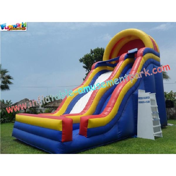 Professional Giant slide with durable PVC tarpaulin Commercial Inflatable Slide