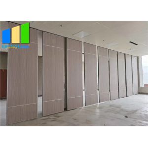 Customized Hotel Soundproofing Movable Sliding Partition Walls