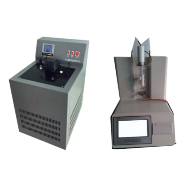 Fully Automatic Cloud Point Tester With Refrigeration 0 - 200 ℃ Photoelectric Sensor ASTM D2024