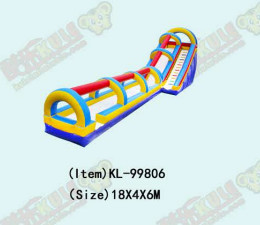 Summer Feeling Commercial Grade Large Inflatable Water Slide