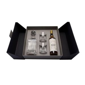 Wholesale Custom Luxury Gin Wine Bottle And Glasses Gift Box Packaging from china suppliers