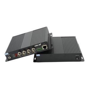 4ch Multifunctional SDI Extender HD SDI To Fiber Converter 1310nm