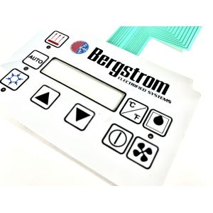 Customize Tactile Membrane Switch With Two Flex Ribbon Cables Design