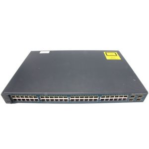 Wholesale 4 SFP Cisco Catalyst 3650 Switch IP Services WS-C3560V2-48TS-E 32 MB Flash from china suppliers