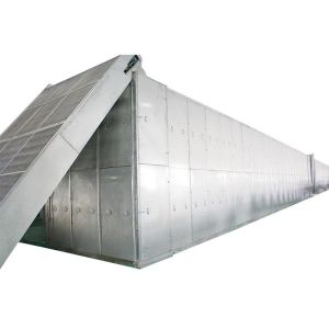 0.2 To 0.5mPa Steam Air Recycling Red Dates Mesh Belt Dryer Machine For Fruit