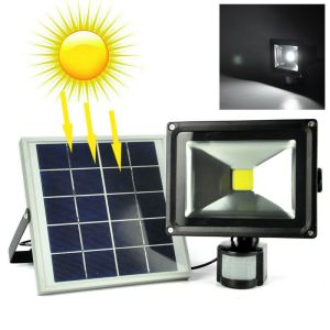 Popular IP65 Solar Energy 30W Solar LED Flood Lights Motion Sensor For