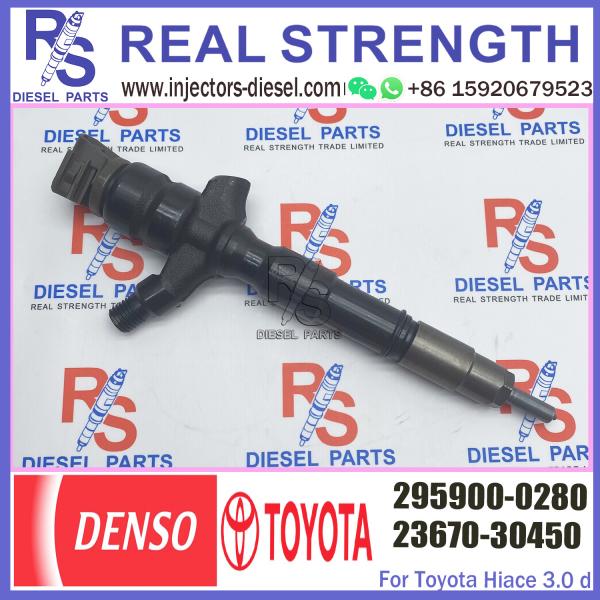 Common Rail Fuel injector 23670 30450 hilux euro 5 295900-0280 295900-0210 23670-30450 23670-39455