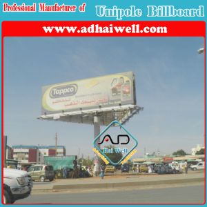 Three Sided Hot-DIP Galvanized Structure Advertising Billboard