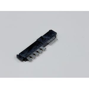 SAS 29P Dummy Female PCB Connector 1.27mm Pitch 180° Solder Wire Terminal