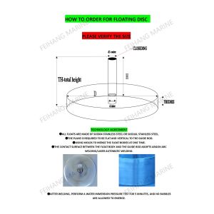 AIR VENT FLOATER OF 533HFB-200A & APT WATER BALLAST TANK AIR VENT FLOATING DISC