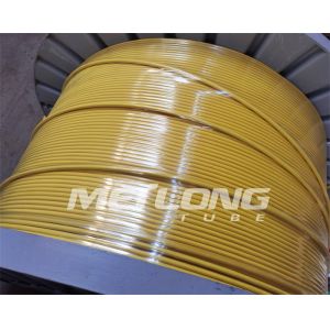 PVDF 12000M Encapsulated Control Line Round Rectangular Capillary Coiled Tubing